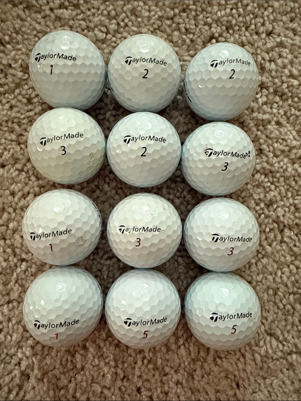 Taylor Made TP5 & TP5X Golf Balls